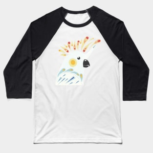 Native Birds of Australia Collage - Set 1 Cockatoo Baseball T-Shirt